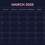 Free March 2025 Calendar With Moon Phases Template To Edit Online Intended For March Madness 2025 Calendar