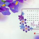 Free March 2025 Desktop Wallpaper Calendars | Entheosweb For March 2025 Calendar Background