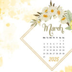 Free March 2025 Desktop Wallpaper Calendars | Entheosweb Pertaining To March 2025 Desktop Calendar