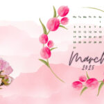 Free March 2025 Desktop Wallpaper Calendars | Entheosweb Regarding March Calendar Wallpaper 2025