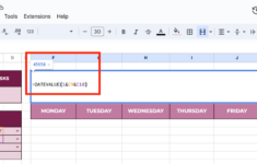 How To Create A 2025 Monthly Calendar In Google Sheets – Filedrop pertaining to Google Calendar Always Open In March 2025