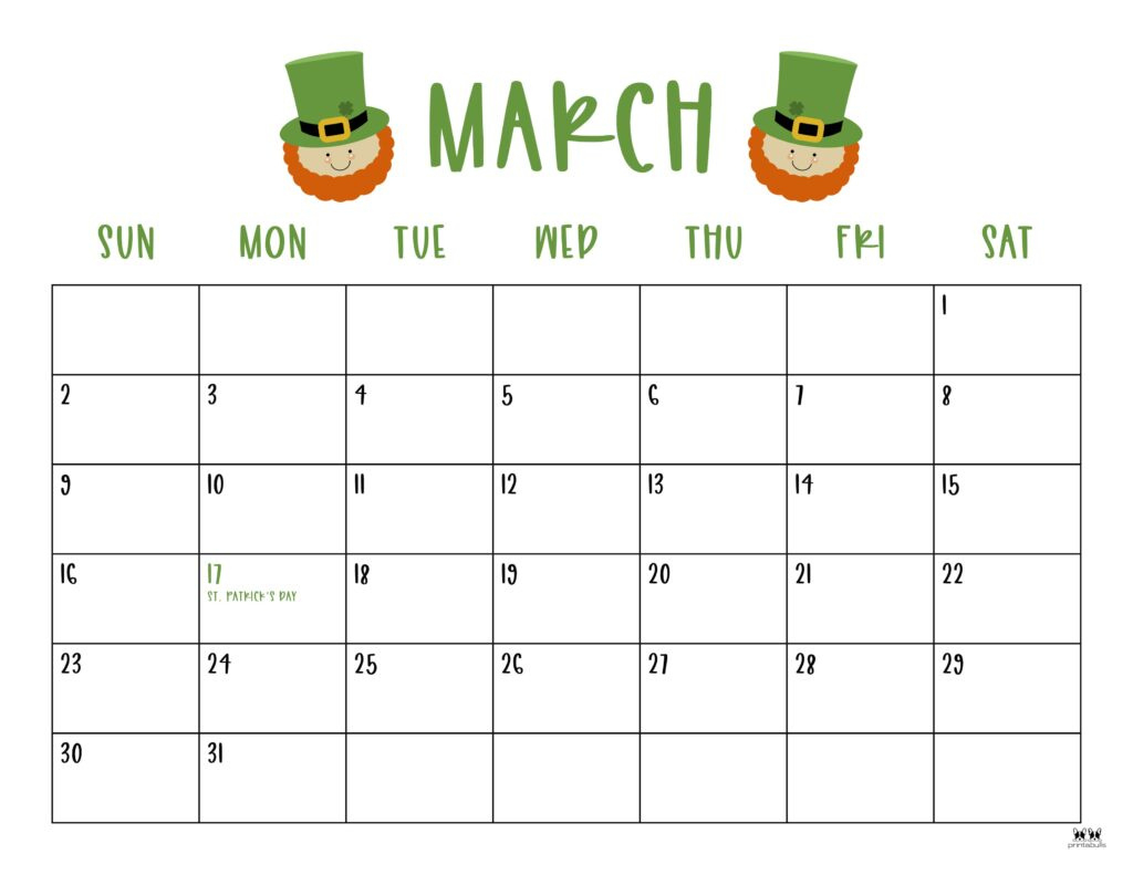 March 2025 Calendars - 107 Free Printables | Printabulls for Printable Calendar March 2025 With Holidays