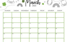 March 2025 Calendars – 107 Free Printables | Printabulls intended for March 2025 Blank Calendar