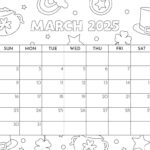 March 2025 Calendars   107 Free Printables | Printabulls Intended For March Calendar Numbers Printable 2025