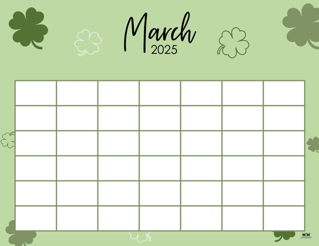 March 2025 Calendars - 107 Free Printables | Printabulls with March Free Printable Calendar 2025