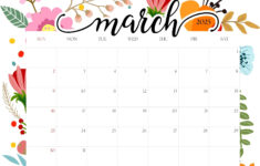 March 2025 Calendars – Free Pdf Printable Downloads | Entheosweb inside Free March 2025 Calendar