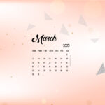 March 2025 Desktop Wallpaper Calendar   Calendarlabs With Regard To March 2025 Calendar Background