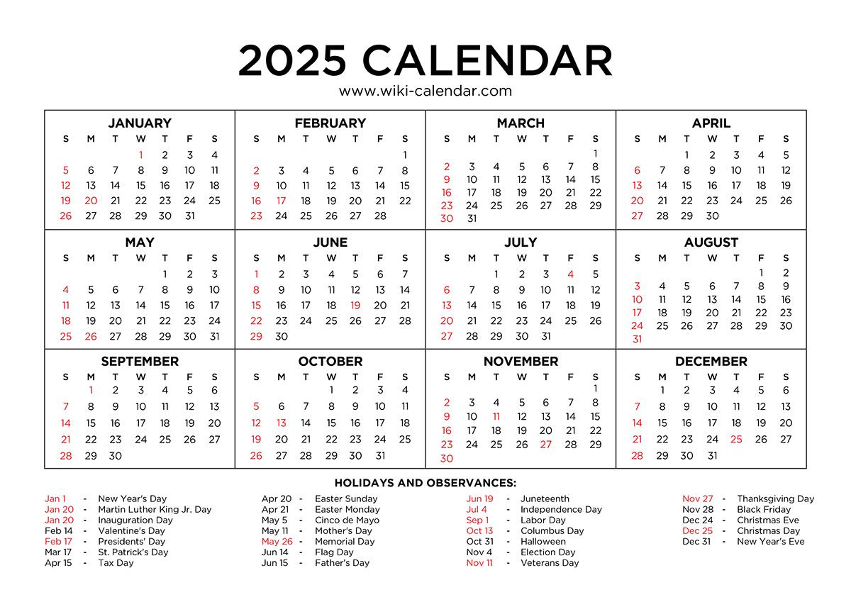 Year 2025 Calendar - Wiki Calendarwiki Calendar - Issuu pertaining to March 2025 Calendar Wiki