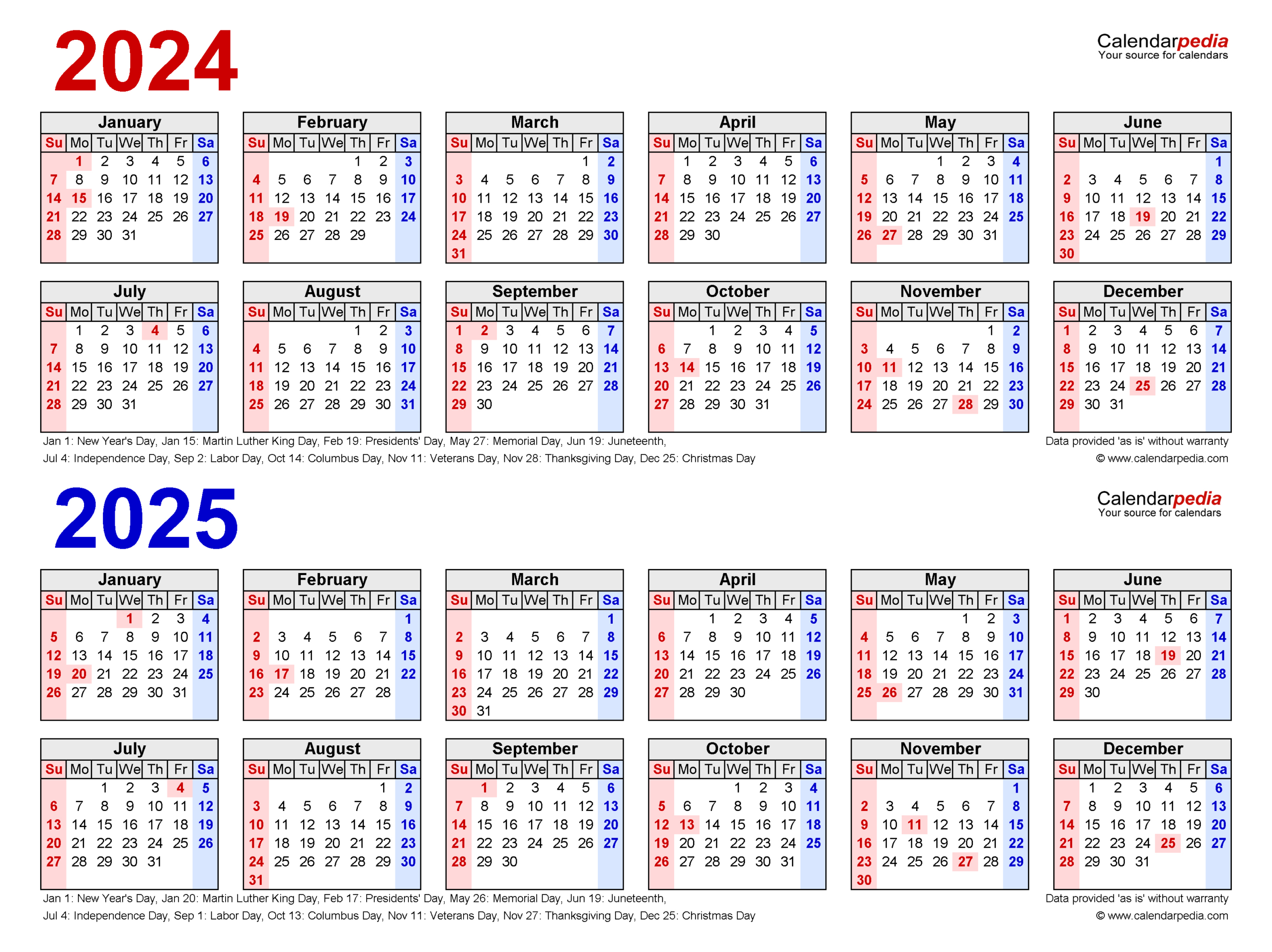 2024-2025 Two Year Calendar - Free Printable Pdf Templates within Printable Calendar August 2024 To May 2025