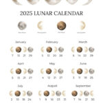 2025 Lunar Calendar   Witches, Rituals, Wicca   Pdf & Png Digital With May 3 2025 Lunar Calendar
