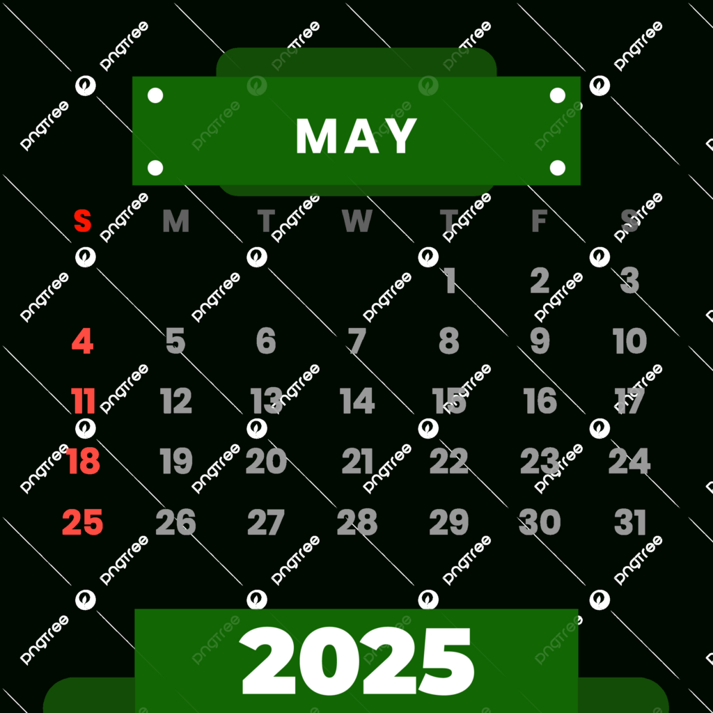 2025 May Vector Clipart Monthly Green Calendar, 2025 Calendar Throughout May 2025 Green Calendar 2025 May Vector Clipart Monthly Green Calendar, 2025 Calendar Throughout May 2025 Green Calendar
