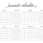 2025 Summer Calendars   27 Free Printables | Printabulls Within May June And July Calendar 2025