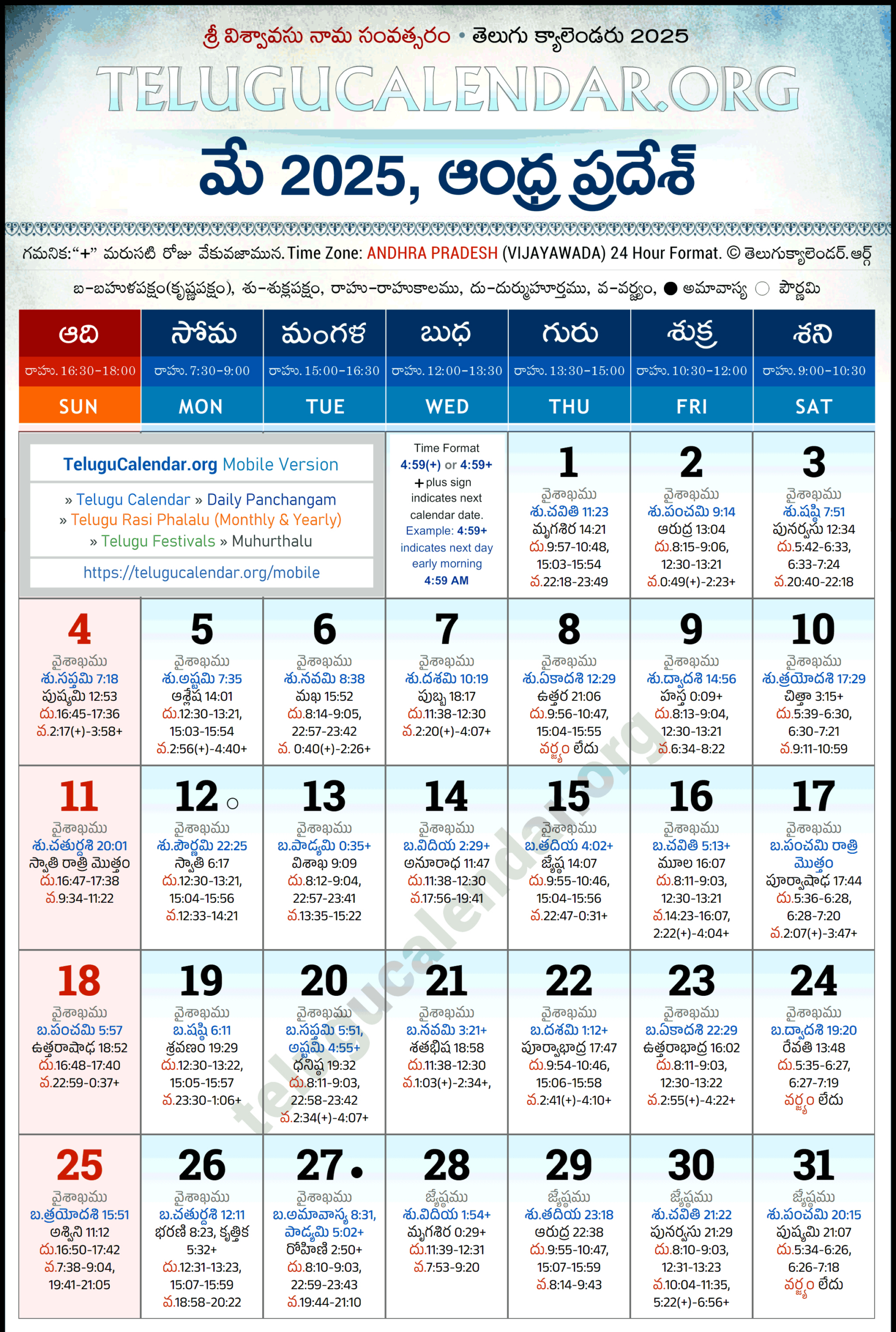 Andhra Pradesh Telugu Calendar 2025 May Pdf Festivals in Telugu Calendar 2025 May