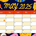 Free To Edit And Print May 2025 Calendar Templates | Canva Inside Fun May 2025 Calendar