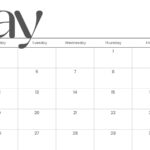 Free To Edit And Print May 2025 Calendar Templates | Canva Intended For May 2025 Editable Calendar