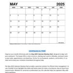May 2025 Calendar Monday Start   Wiki Calendarwiki Calendar Intended For Wiki Calendar May 2025