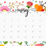 May 2025 Calendar Printables | Entheosweb Intended For Cute May Calendar 2025