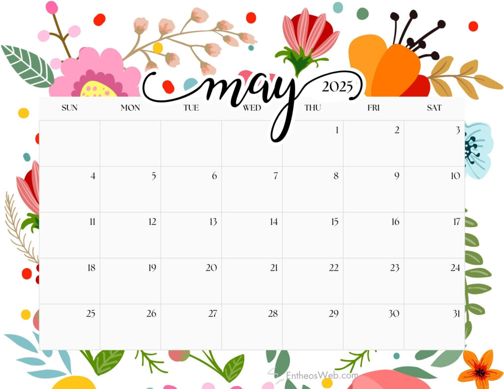 May 2025 Calendar Printables | Entheosweb Regarding Cute May 2025 Calendar May 2025 Calendar Printables | Entheosweb Regarding Cute May 2025 Calendar