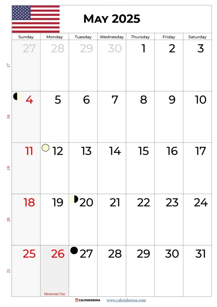 May 2025 Calendar With Holidays Usa With Regard To May Calendar 2025 With Holidays May 2025 Calendar With Holidays Usa With Regard To May Calendar 2025 With Holidays