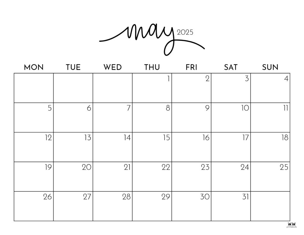 May 2025 Calendars 107 Free Printables | Printabulls Inside Calendar Of 2025 May May 2025 Calendars 107 Free Printables | Printabulls Inside Calendar Of 2025 May