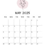 May 2025 Calendars   107 Free Printables | Printabulls Intended For May 2025 Calendar Printable Portrait