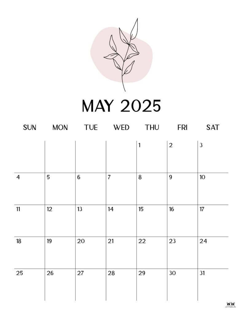 May 2025 Calendars 107 Free Printables | Printabulls Intended For May 2025 Calendar Printable Portrait May 2025 Calendars 107 Free Printables | Printabulls Intended For May 2025 Calendar Printable Portrait