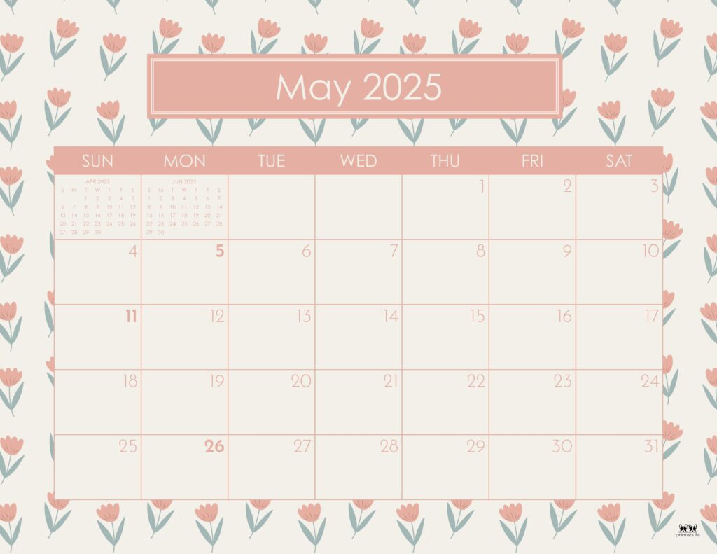 May 2025 Calendars 107 Free Printables | Printabulls Pertaining To Cute May 2025 Calendar May 2025 Calendars 107 Free Printables | Printabulls Pertaining To Cute May 2025 Calendar
