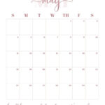 May 2025 Calendars   107 Free Printables | Printabulls Pertaining To May 2025 Calendar Printable Portrait