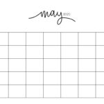 May 2025 Calendars   107 Free Printables | Printabulls Throughout May 2025 Blank Calendar Printable