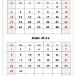 May And June 2025 Calendar Printable Pdf | Two Months Calendar In Calendar May And June 2025