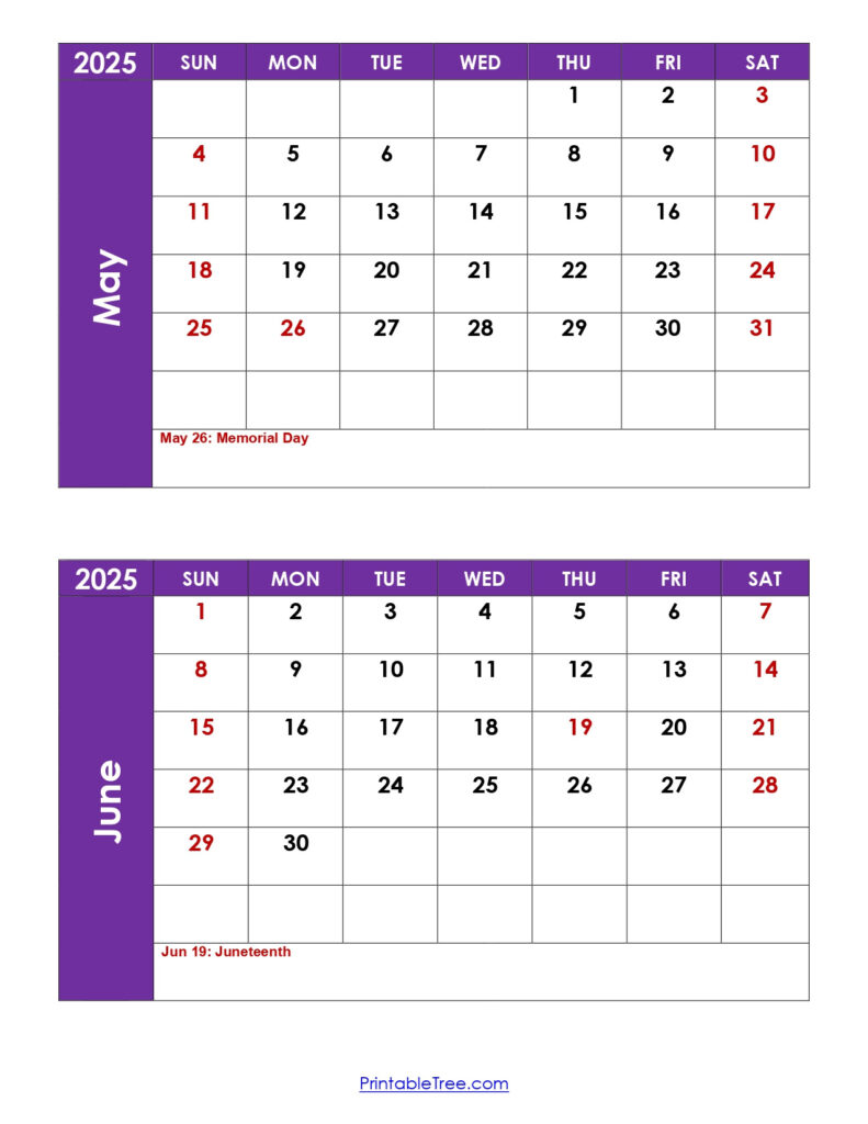 May And June 2025 Calendar Printable Pdf | Two Months Calendar Within May/June 2025 Calendar May And June 2025 Calendar Printable Pdf | Two Months Calendar Within May/June 2025 Calendar