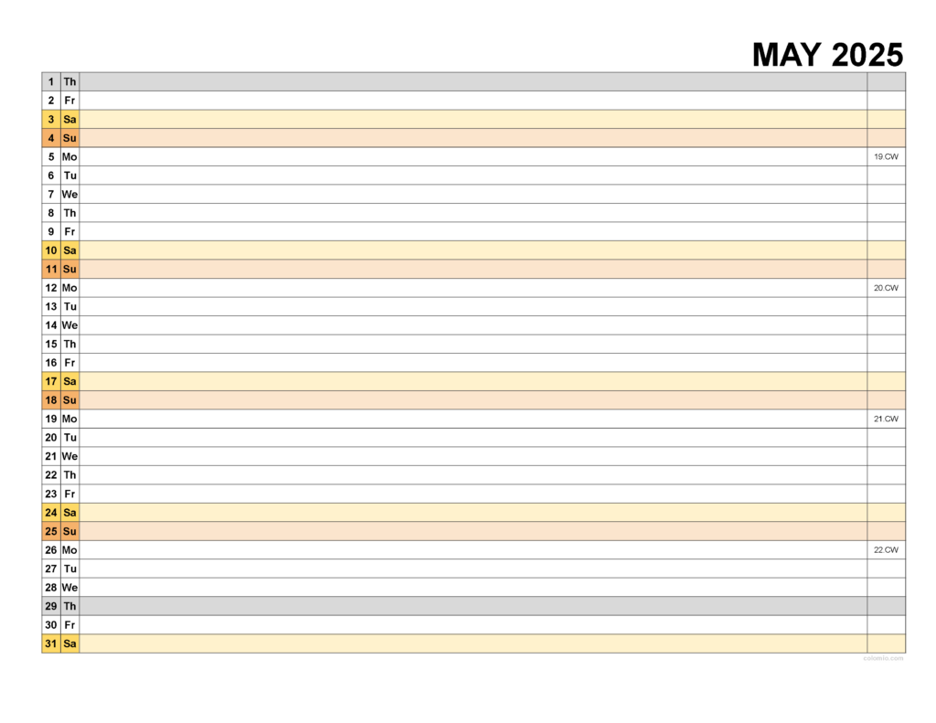 May Calendar 2025 | Free Printable Pdf, Xls And Png With May 2025 Printable Calendar With Lines May Calendar 2025 | Free Printable Pdf, Xls And Png With May 2025 Printable Calendar With Lines