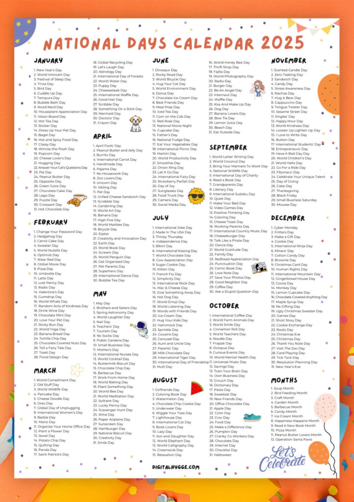 National Feiertage Kalender Printable | 2025 Feiertage Kalender Intended For National Day Calendar May 2025 National Feiertage Kalender Printable | 2025 Feiertage Kalender Intended For National Day Calendar May 2025