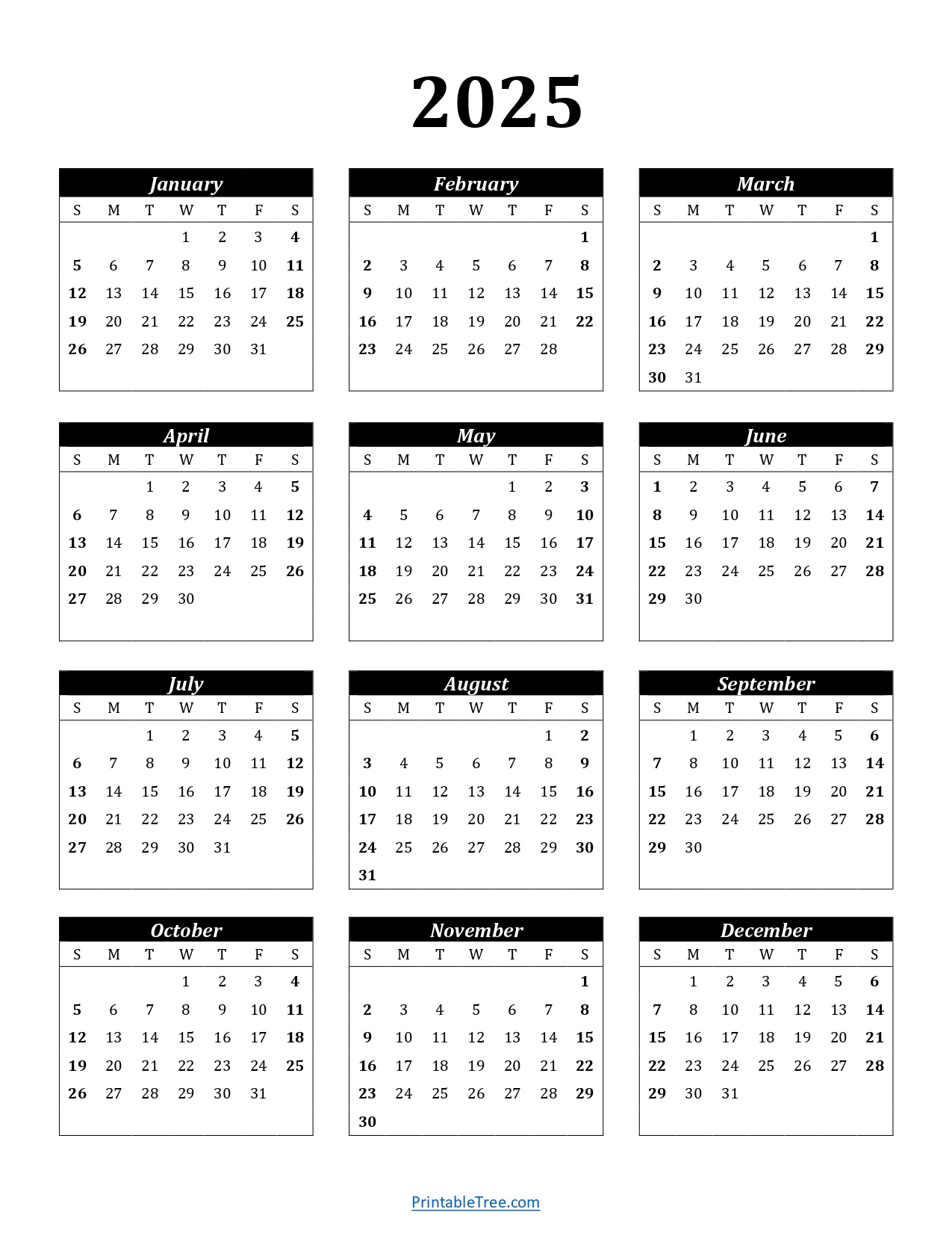 Printable Calendar 2025 One Page With Holidays (Single Page) 2025 within General Blue Printable Calendar May 2025