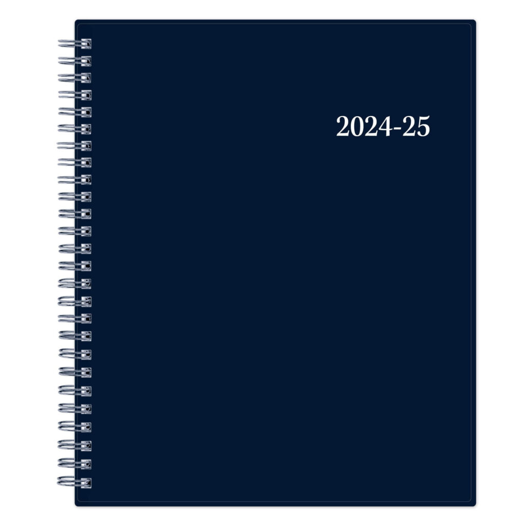 2024 2025 Blue Sky Enterprise Weekly/Monthly Planning Calendar, 7" X 9", Navy, July To June Pertaining To Blue Sky Planning Calendar July 2024 June 2025 2024 2025 Blue Sky Enterprise Weekly/Monthly Planning Calendar, 7" X 9", Navy, July To June Pertaining To Blue Sky Planning Calendar July 2024 June 2025