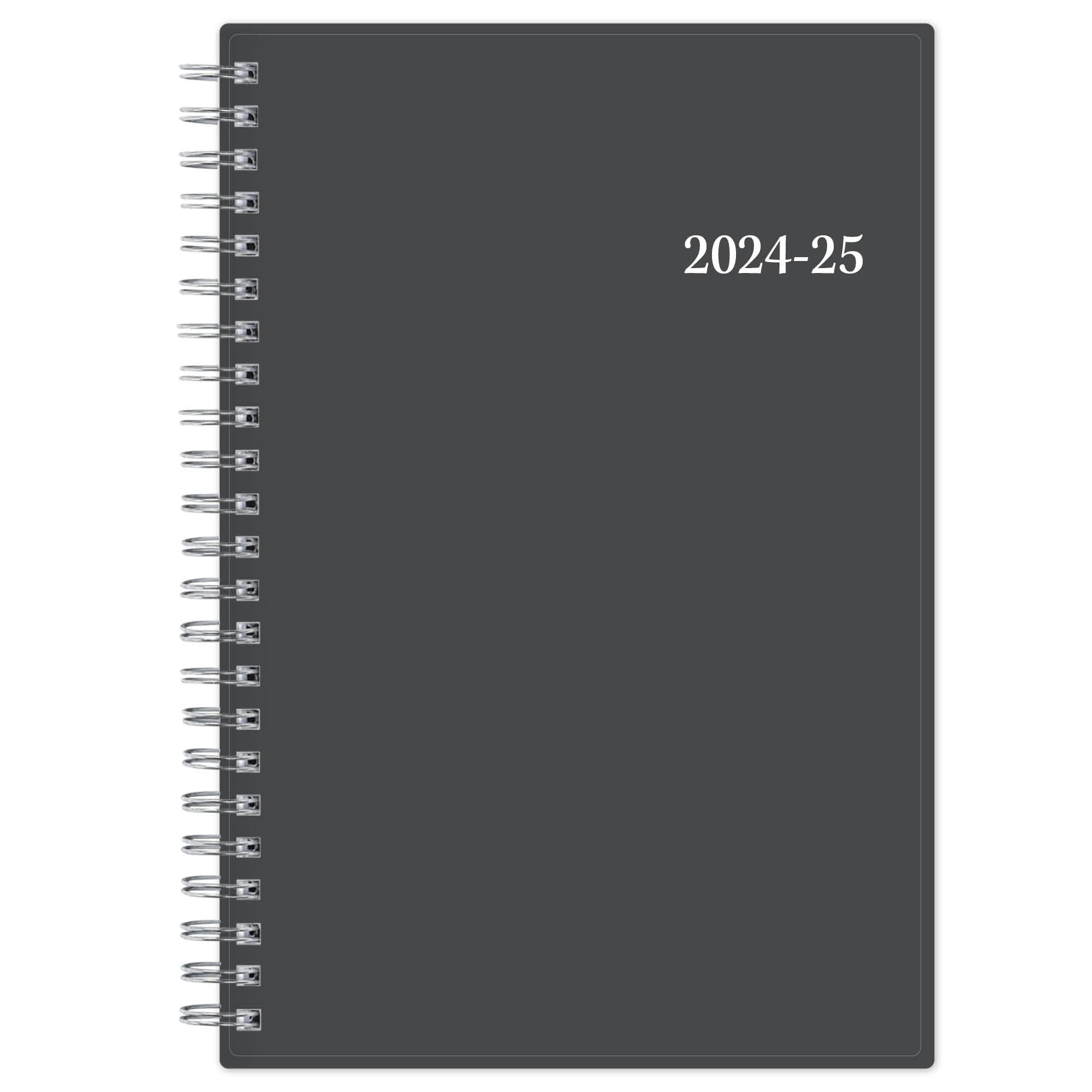 2024-2025 Blue Sky Planning Weekly/Monthly Calendar, 5&amp;quot; X 8&amp;quot;, Collegiate Gray, July To June inside Blue Sky Planning Calendar July 2024 - June 2025