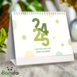 2024 2025 * Desk Calendar, From July 2024 To * 2025, 12 Month Small  Calendar With Schedule And Holidays, 22.86Cm X 15.24Cm Thick Paper Large  Size Inside July 2024   June 2025 Desk Calendar