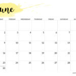 2025 Monday Start Calendar Printable   Watercolor   Paper Trail Design Pertaining To June 2025 Calendar Monday Start