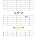 2025 Summer Calendars   27 Free Printables | Printabulls Within June July August 2025 Printable Calendar