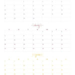 2025 Three Month/Quarterly Calendars   36 Free Cals | Printabulls With 3 Month Calendar May June July 2025
