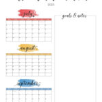 2025 Three Month/Quarterly Calendars   36 Free Cals | Printabulls With Regard To 3 Month Calendar Printable June July August 2025