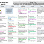 Activity Calendars – Schooner Estates Regarding June Activity Calendar For Seniors 2025