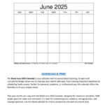 Blank June 2025 Calendar   Wiki Calendarwiki Calendar   Issuu With Regard To June 2025 Calendar Wiki