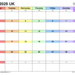 Calendar June 2025 Uk With Pdf, Excel And Word Templates For Show Calendar For June 2025