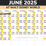 Disney World In June 2025: Crowds & Planning Info Inside Disney World June 2025 Crowd Calendar
