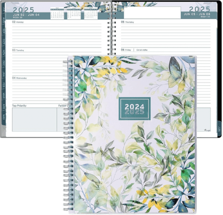 Blue Sky Planning Calendar July 2024 – June 2025