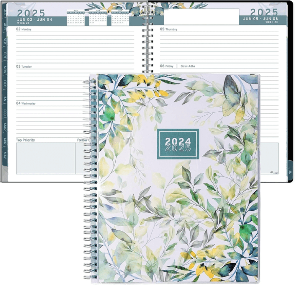 Ensight Aesthetic Academic Planner Year (July 2024 June 2025) Weekly & Monthly Calendar Pages For Women Floral In Blue Sky Planning Calendar July 2024 June 2025 Ensight Aesthetic Academic Planner Year (July 2024 June 2025) Weekly & Monthly Calendar Pages For Women Floral In Blue Sky Planning Calendar July 2024 June 2025