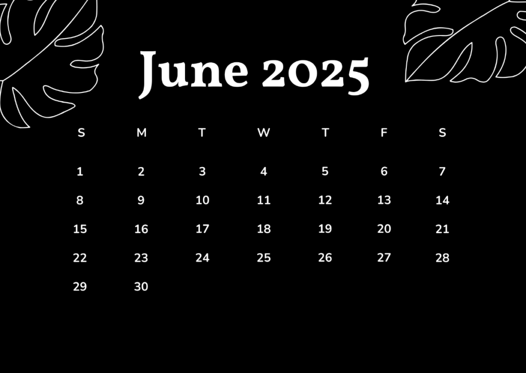 Free Printable June 2025 Calendar Planner Template To Edit Online Pertaining To June 2025 Calendar Black Background Free Printable June 2025 Calendar Planner Template To Edit Online Pertaining To June 2025 Calendar Black Background