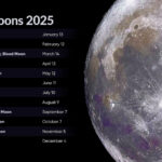 Full Moons 2025 | Full Moon Calendar 2025 | Next Full Moon With June Full Moon Calendar 2025