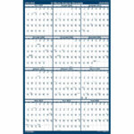 House Of Doolittle Academic July June Wall Calendar   Julian Dates Throughout July 2024 Through June 2025 Calendar